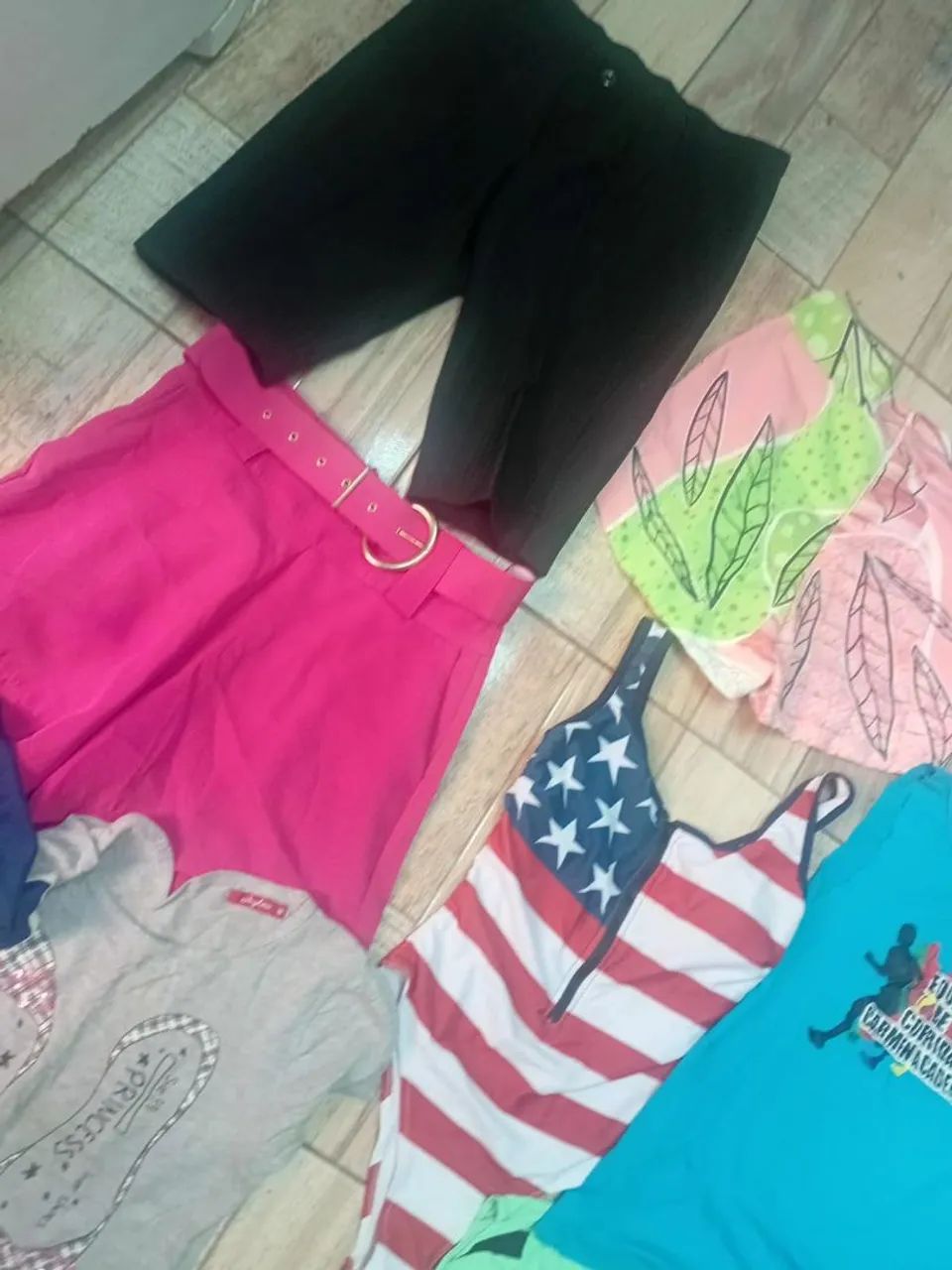 R$55 Lote de roupas usadas feminina  - Foto 4