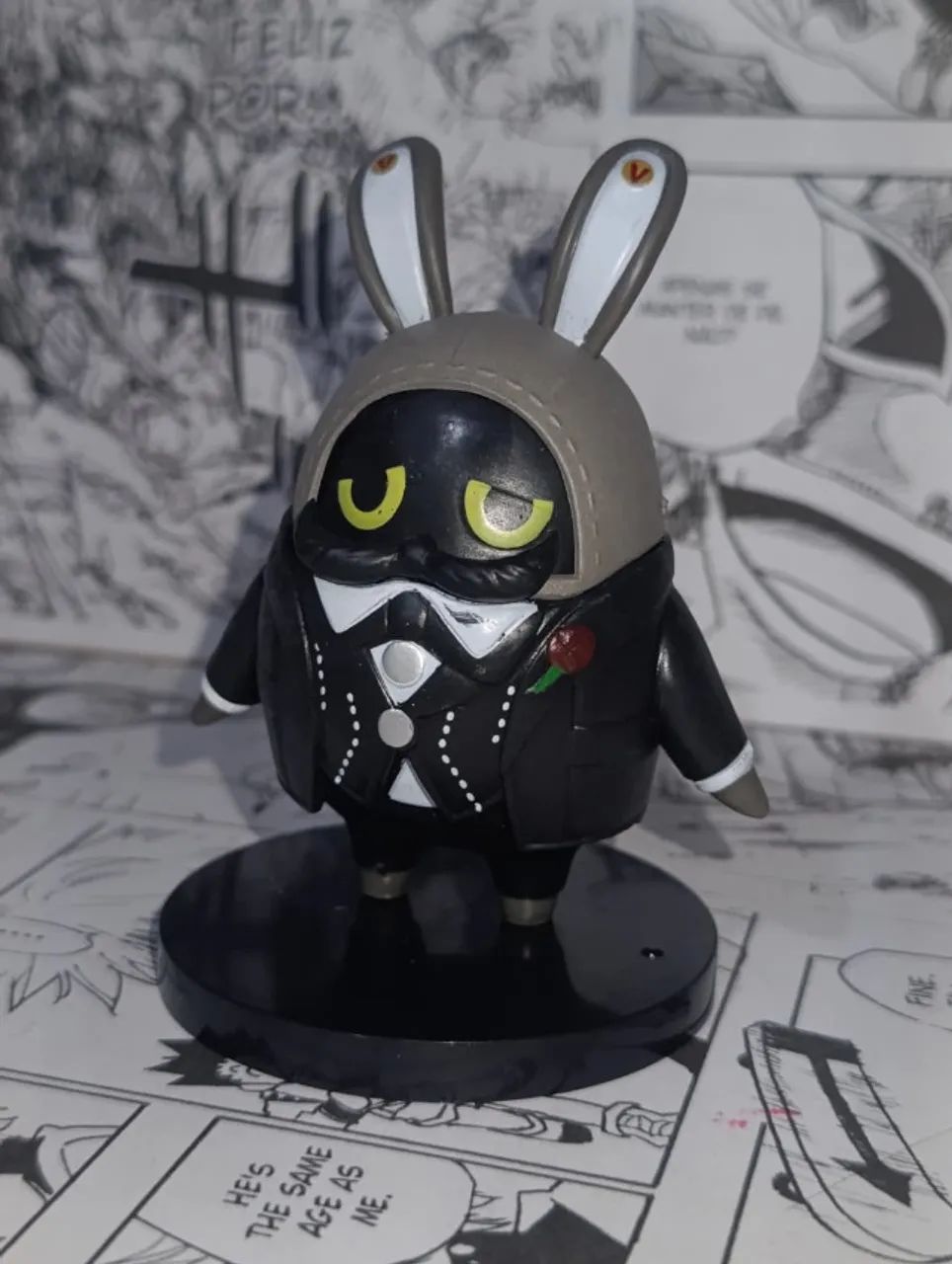Figura Colecionável Bangboo Terno e Coelho - Zenless Zone Zero