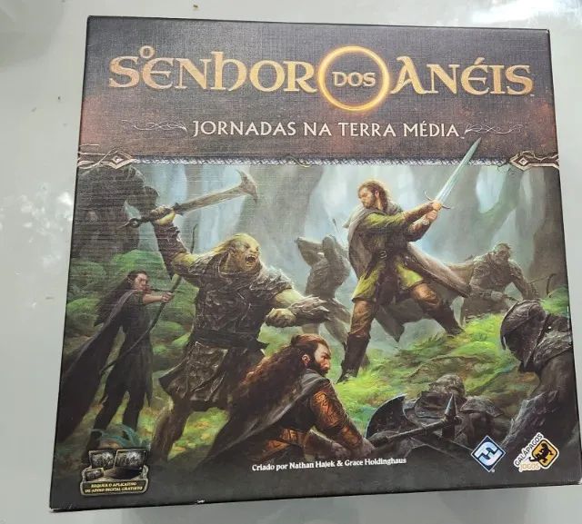 Jornada nas Terras Médias - Jogo Base - Nunca jogado