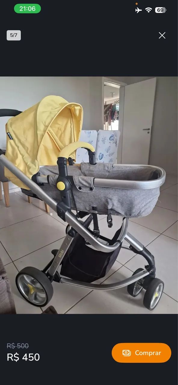 Carrinho de bebê  - Foto 2