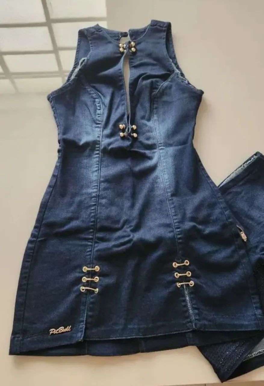 Vestido jeans pitbull original - Foto 5