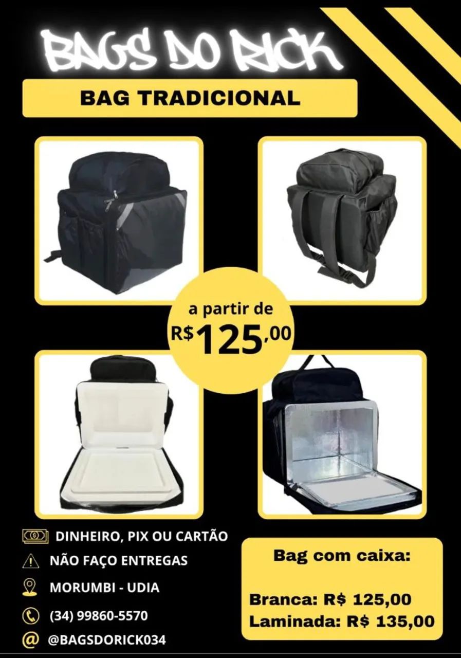 BAG 45L com isopor lâminado completo - Foto 4