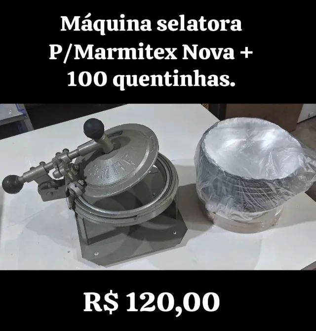 Seladora de Marmitex Manual Cemaf - novíssimo