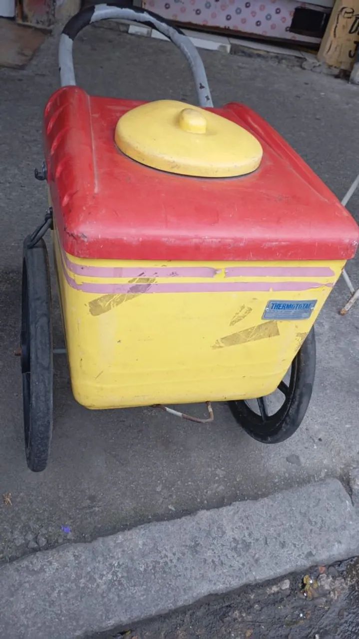 Carrinho de picolé com placas de gelo - Foto 2