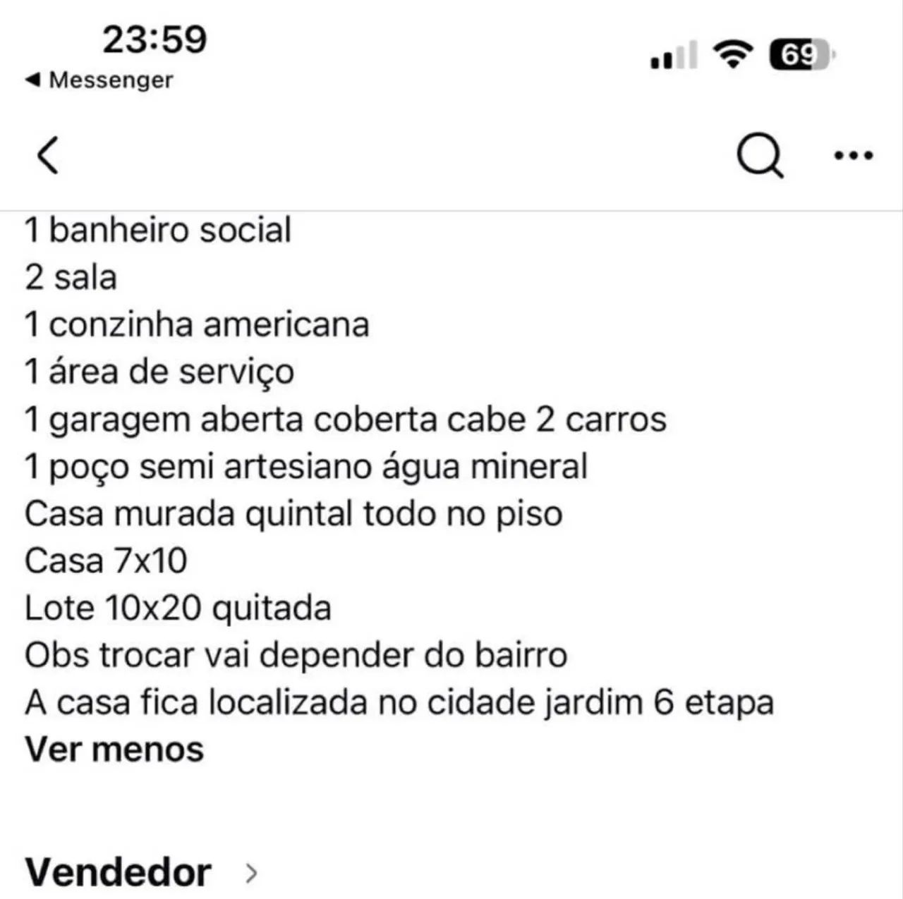 Casa venda ou troca 