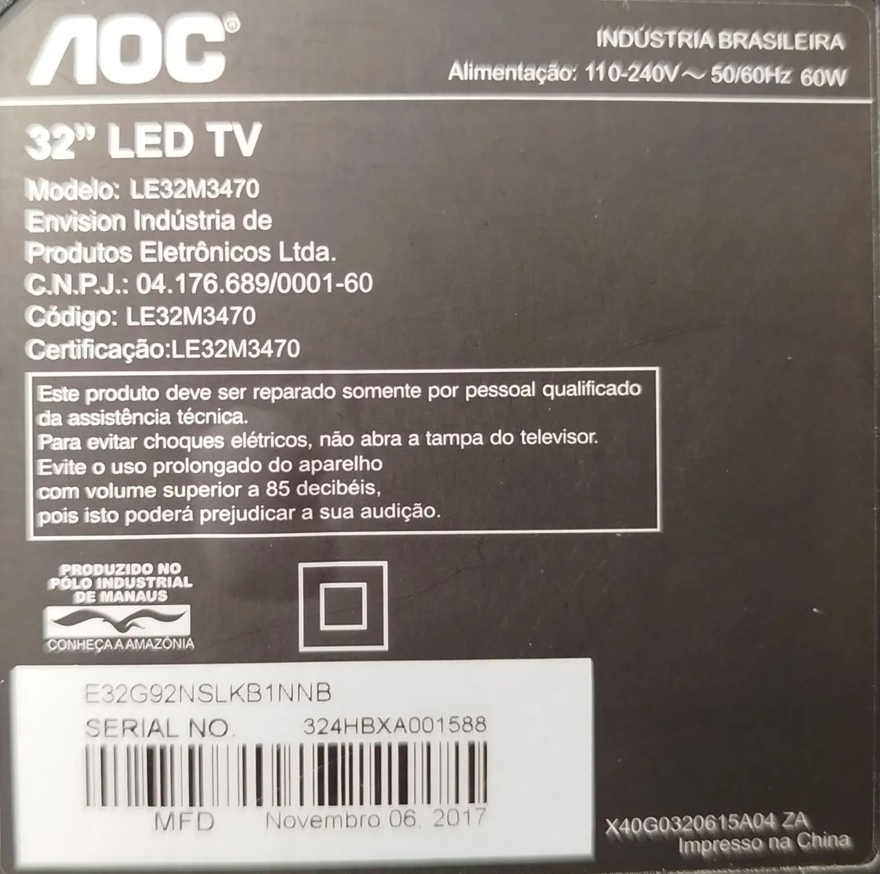 Televisão AOC - Foto 4