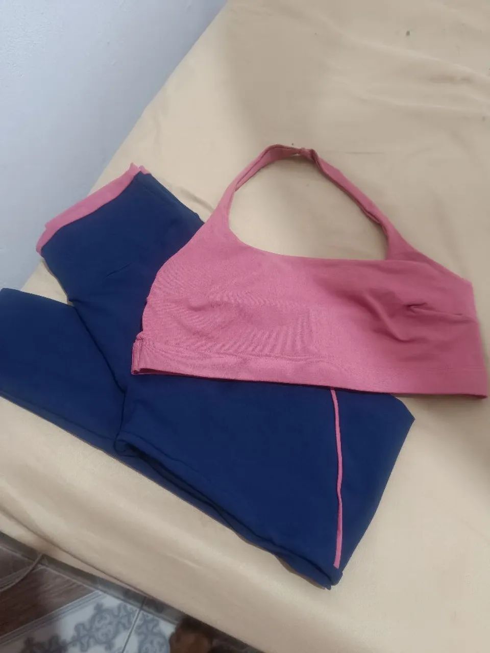 conjunto de short e calça 