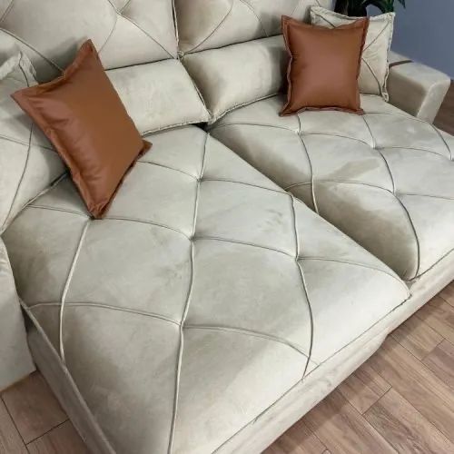 Sofá Retrátil e Reclinável Gran Bello 2.00m Entrega Rápida - Foto 4