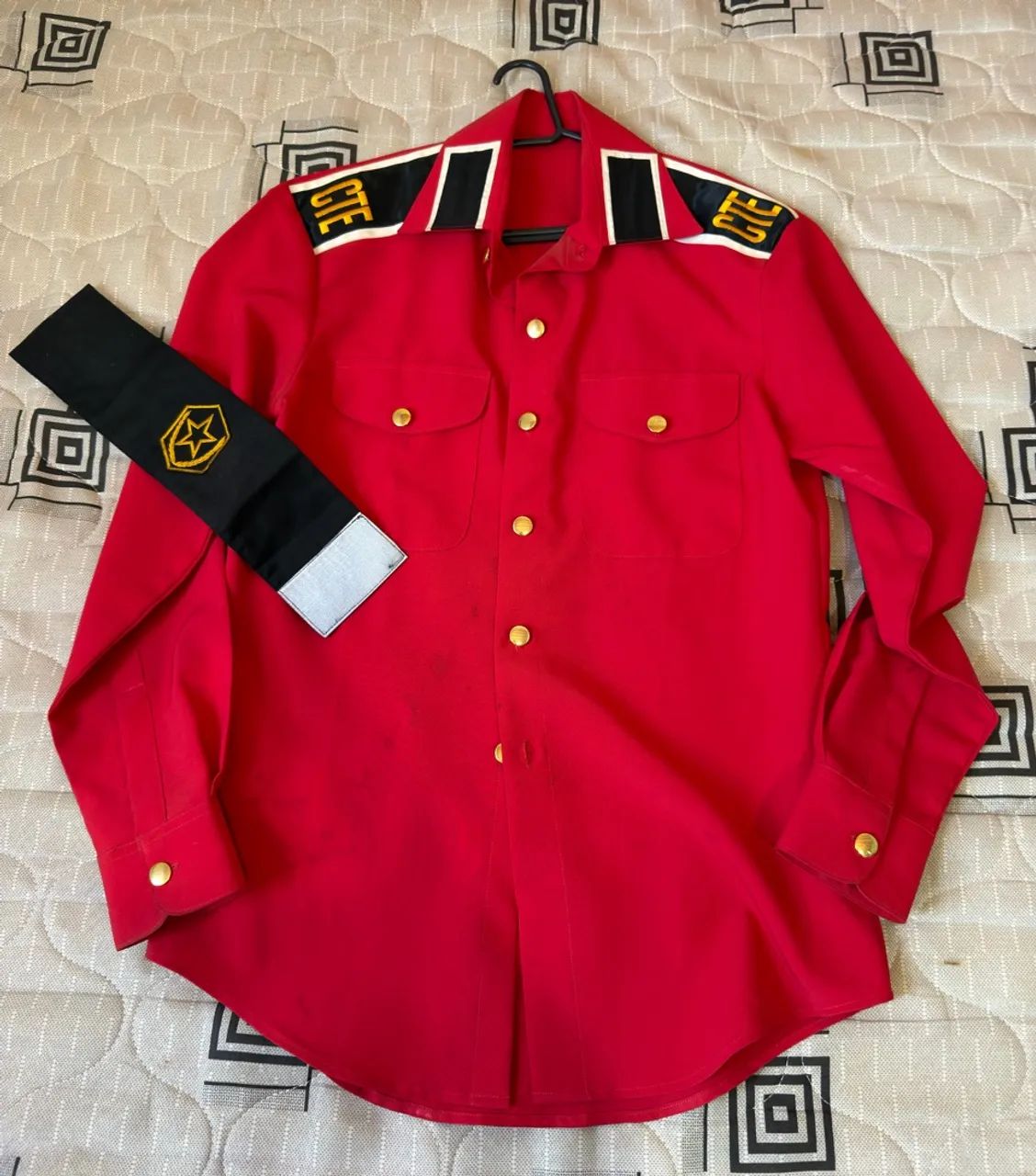 Michael Jackson camisa CTE vermelha 
