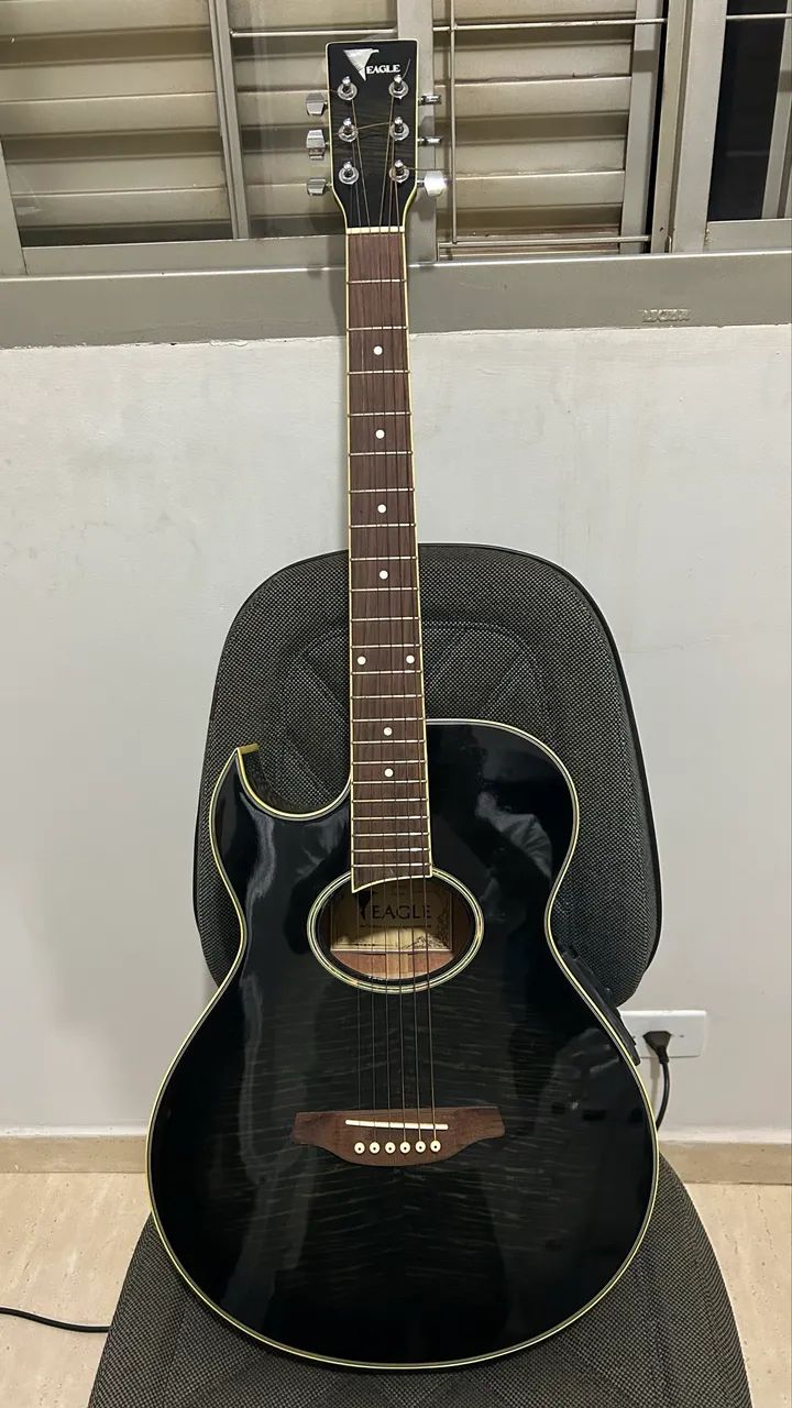Violão Eagle GL-36BKB para Canhoto
