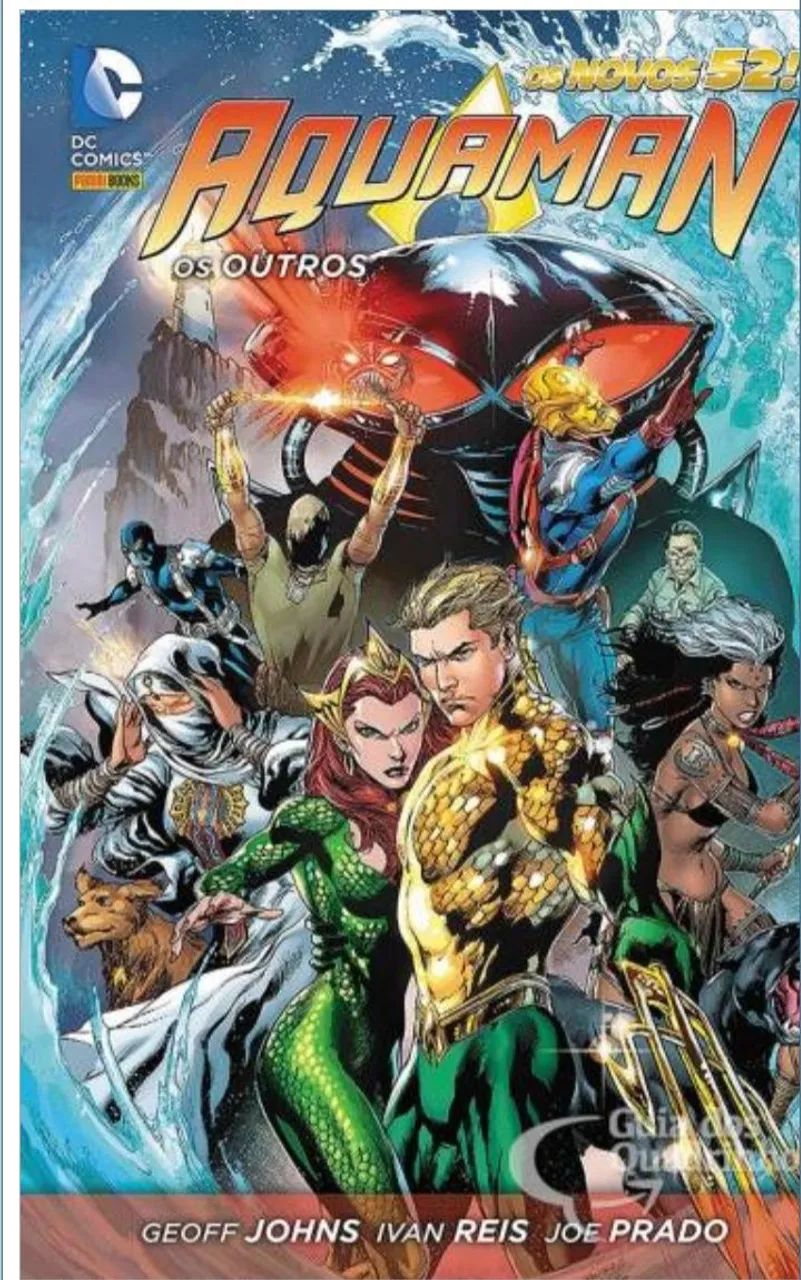 Coleção Aquaman 3 volumes. Geoff Johns e Ivan Reis. - Foto 2