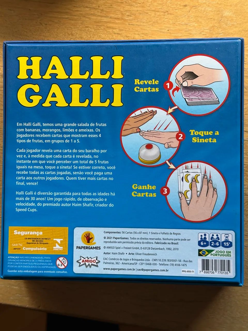 Jogo Halli Galli original - Foto 2