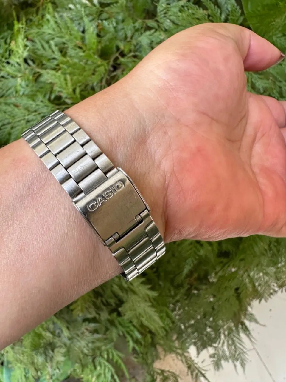 Relógio Casio Vintage B640W Prata - Original - Foto 4