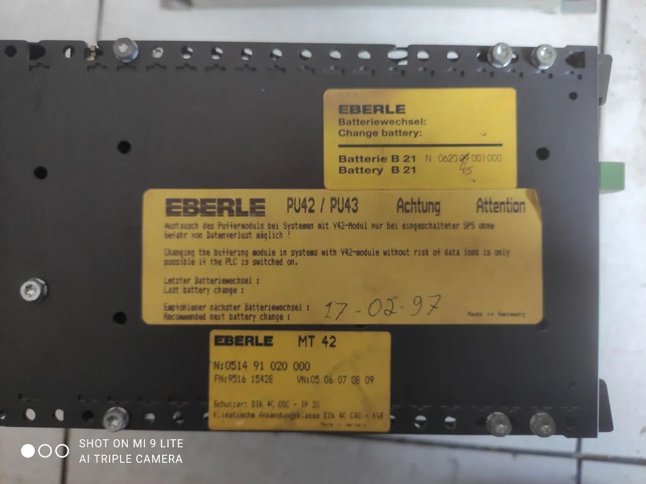 PLC EBERLE pls514 com expansão  - Foto 2