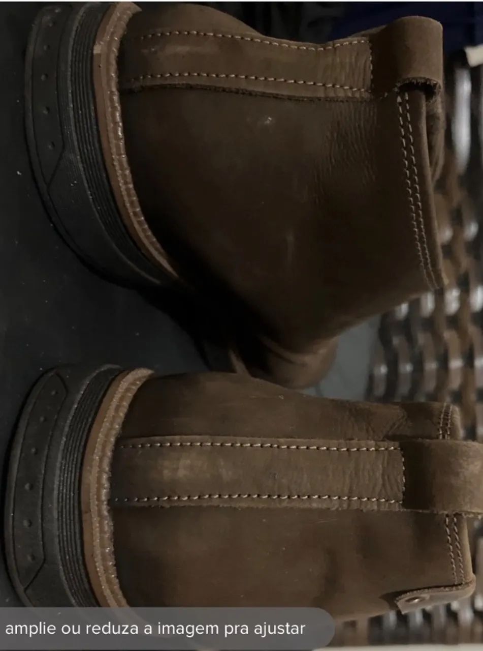 Bota masculina pegada - Foto 2