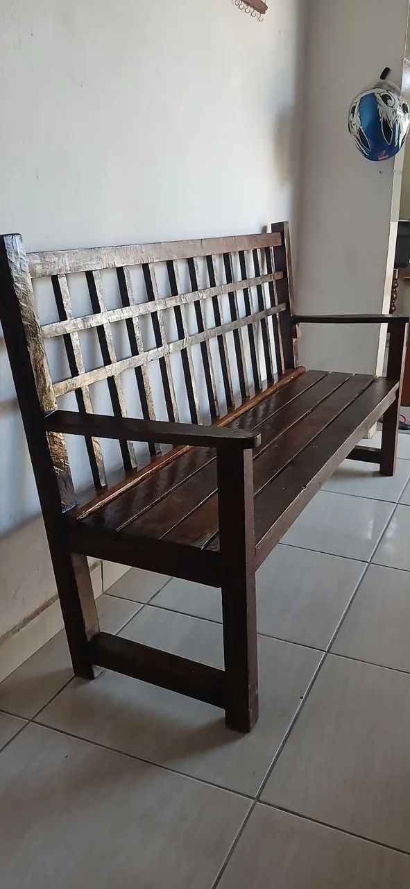 Banco Grande de madeira  - Foto 2