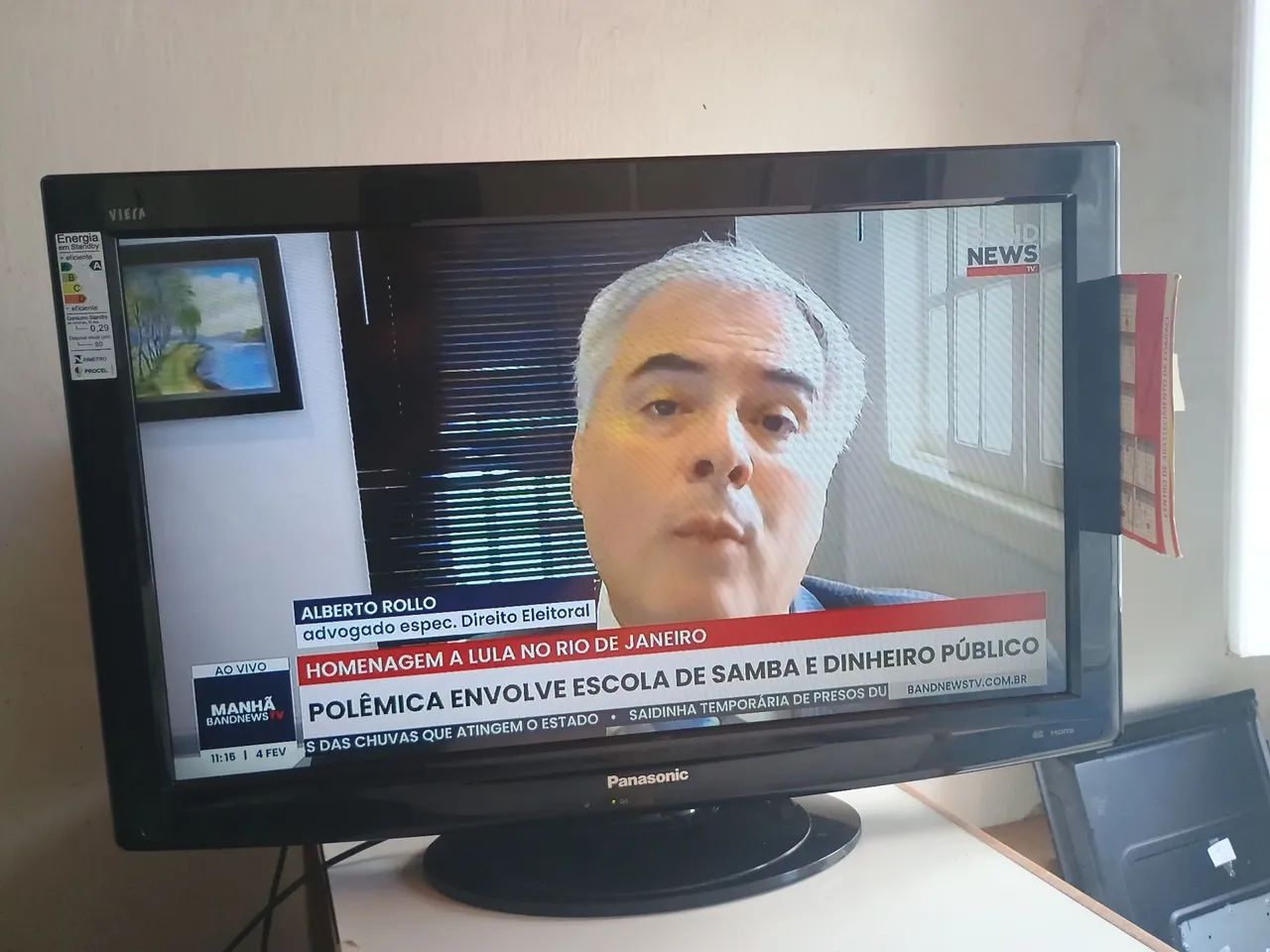 Tv Panasonic LCD 32 polegadas funcionando perfeitamente  - Foto 2