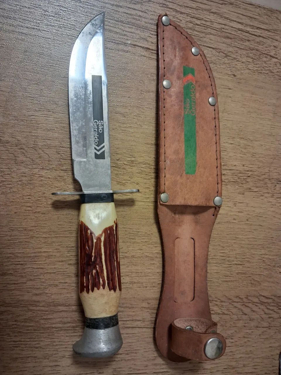 Faca Inox com Logo da extinta viação São Geraldo.  - Foto 4