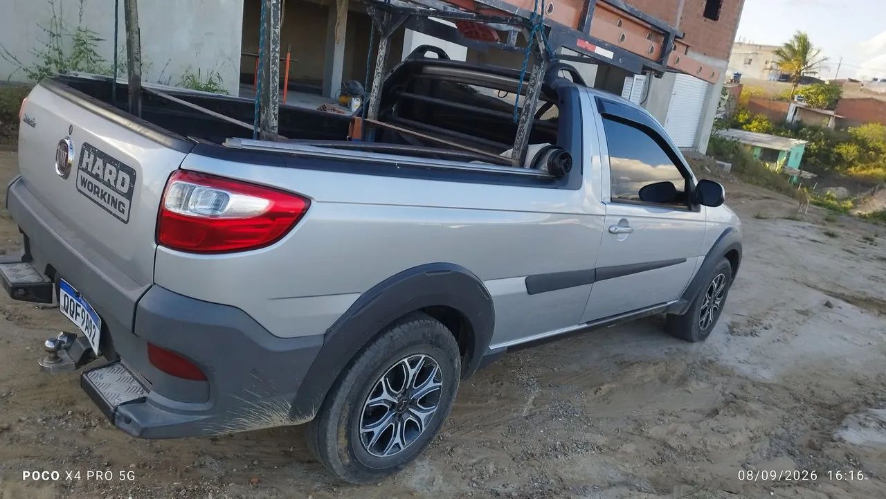 Fiat Strada Working Hard 1.4 Fire Flex 8V CS 2019 - Foto 3
