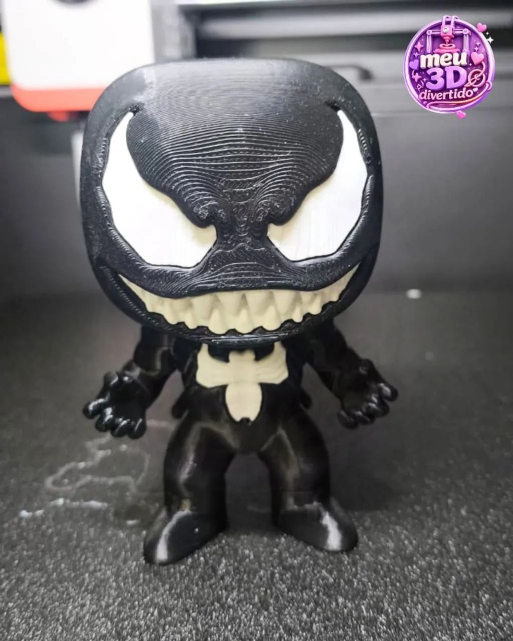 Funko Pop Venom impressão 3d 