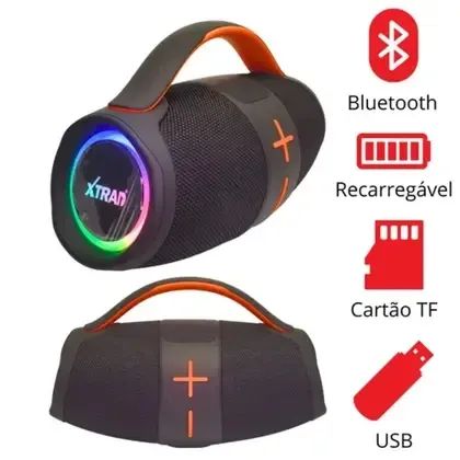 Caixa de Som Tropical Box Xtrad 40w - Foto 2