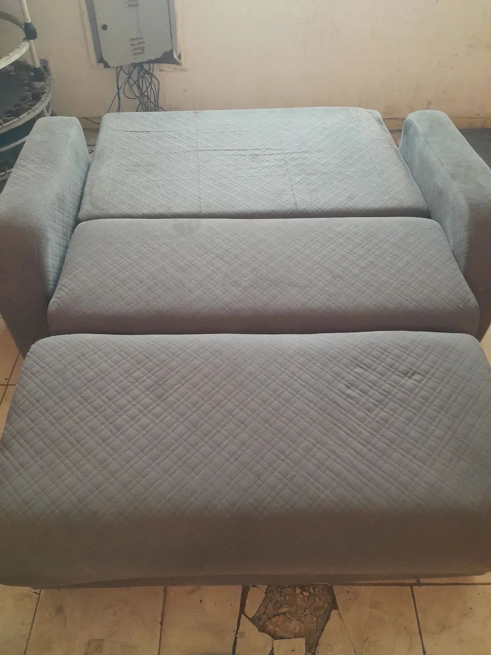 Vendo sofá cama semi novo  - Foto 5