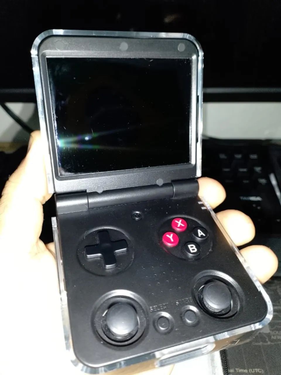 Miyoo Flip V2 - Console Retrô Dobrável (Novo/Impecável) - Estilo