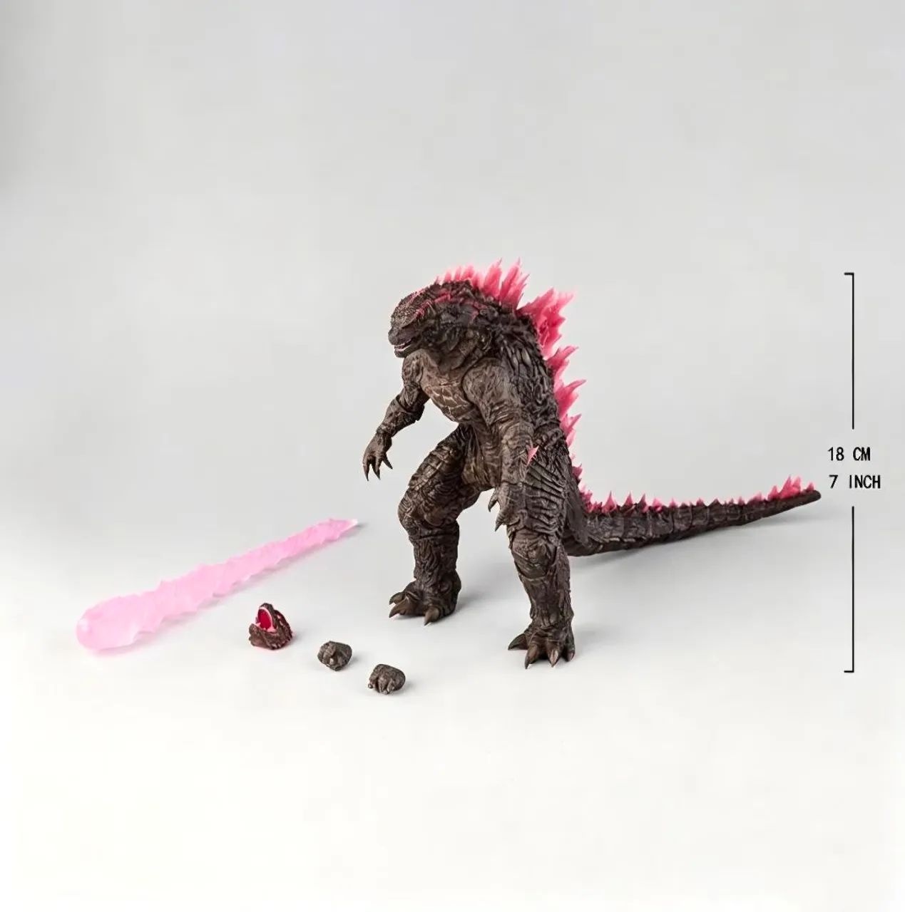 Godzilla x Kong Godzilla Evolved 2.0 Heat Ray Hiya toys - Foto 5
