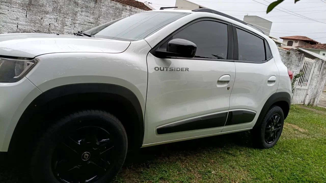 Renault Kwid Outsider 1.0 Flex 12V 5P Mec. 2020 - Foto 2