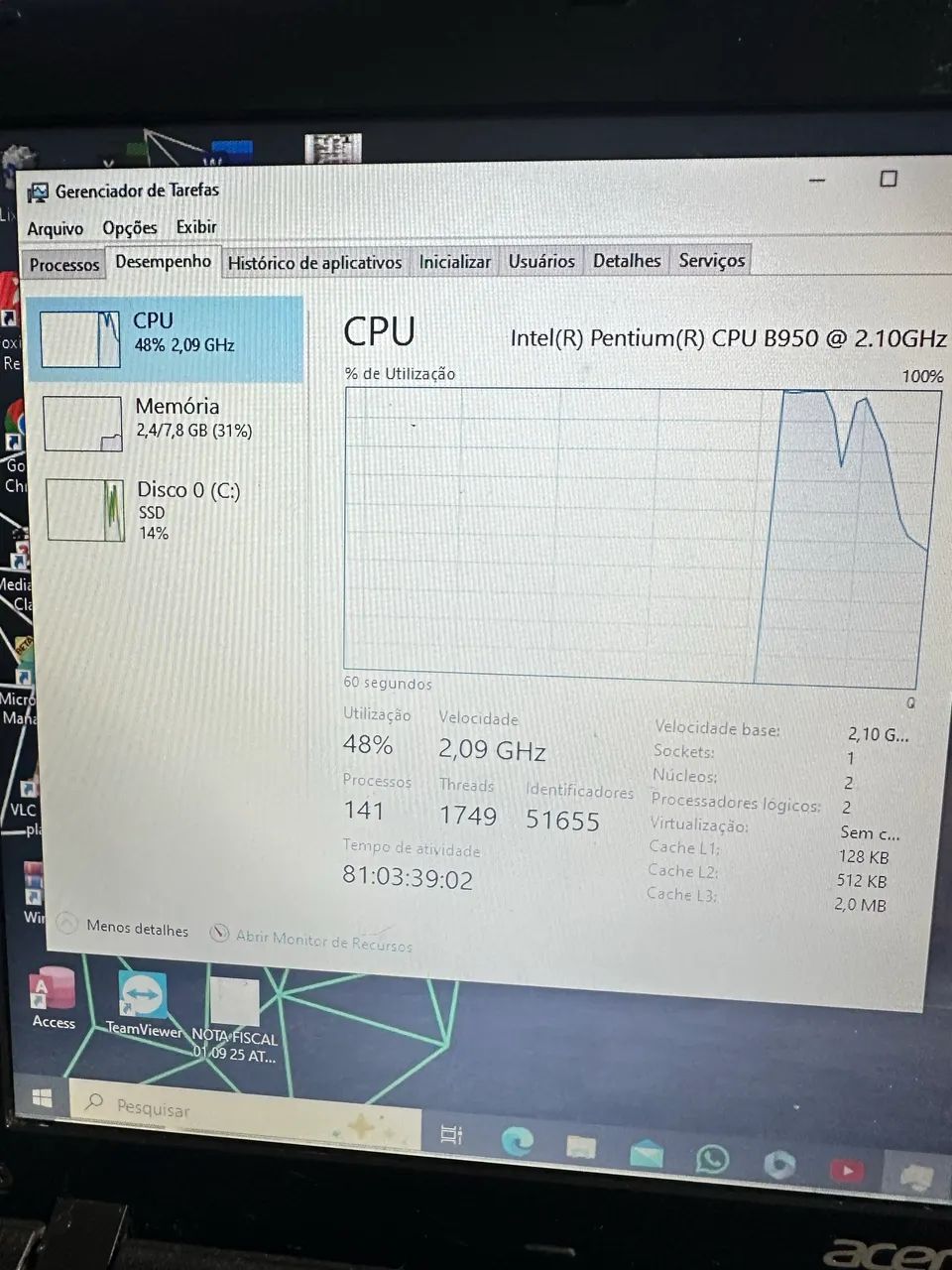 Notebook Acer  - Foto 3
