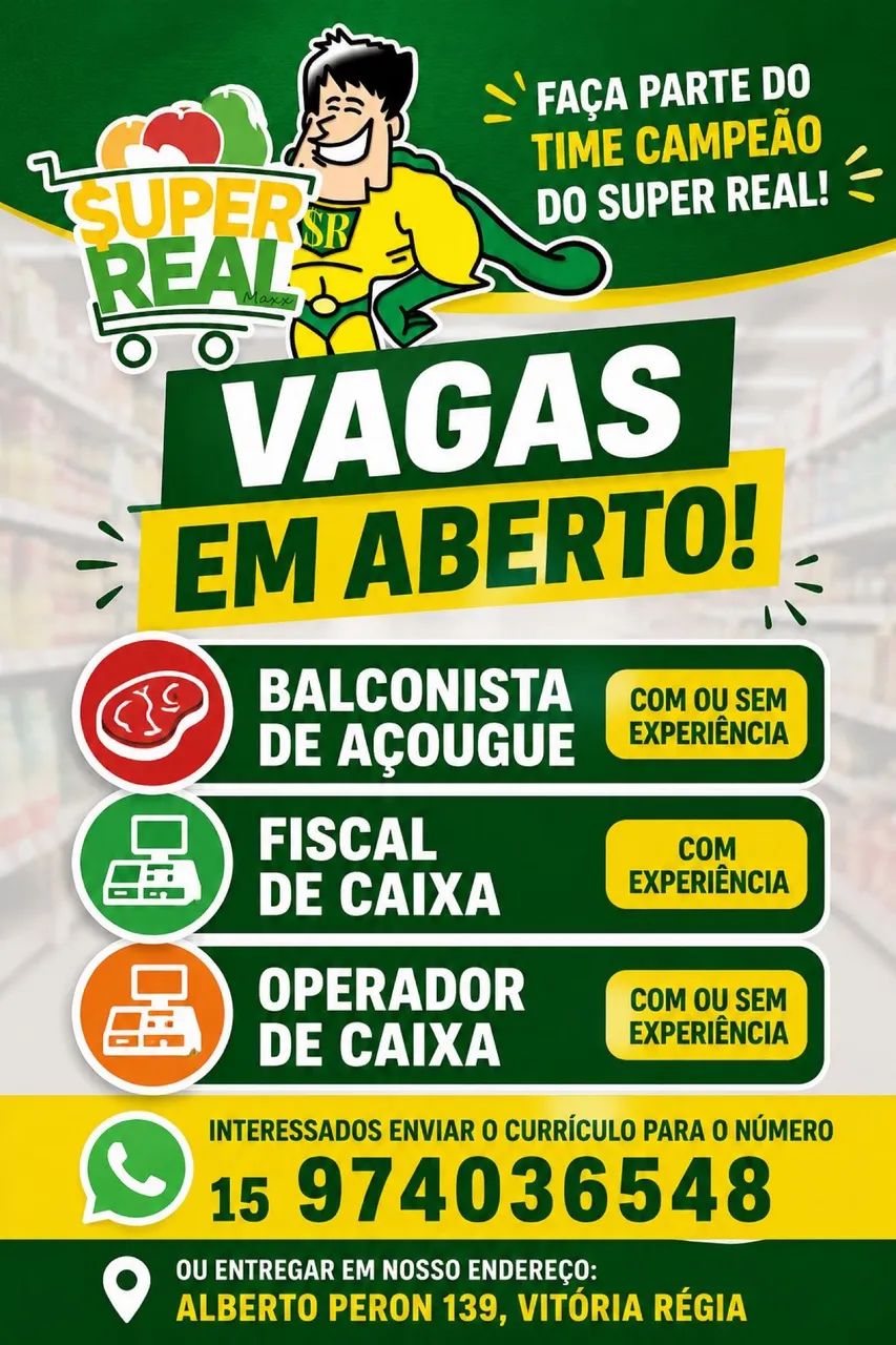 Vagas imediatas 