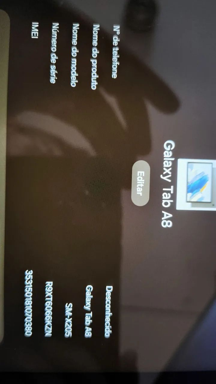 Tablet Samsung Galaxy A8 10 polegadas 