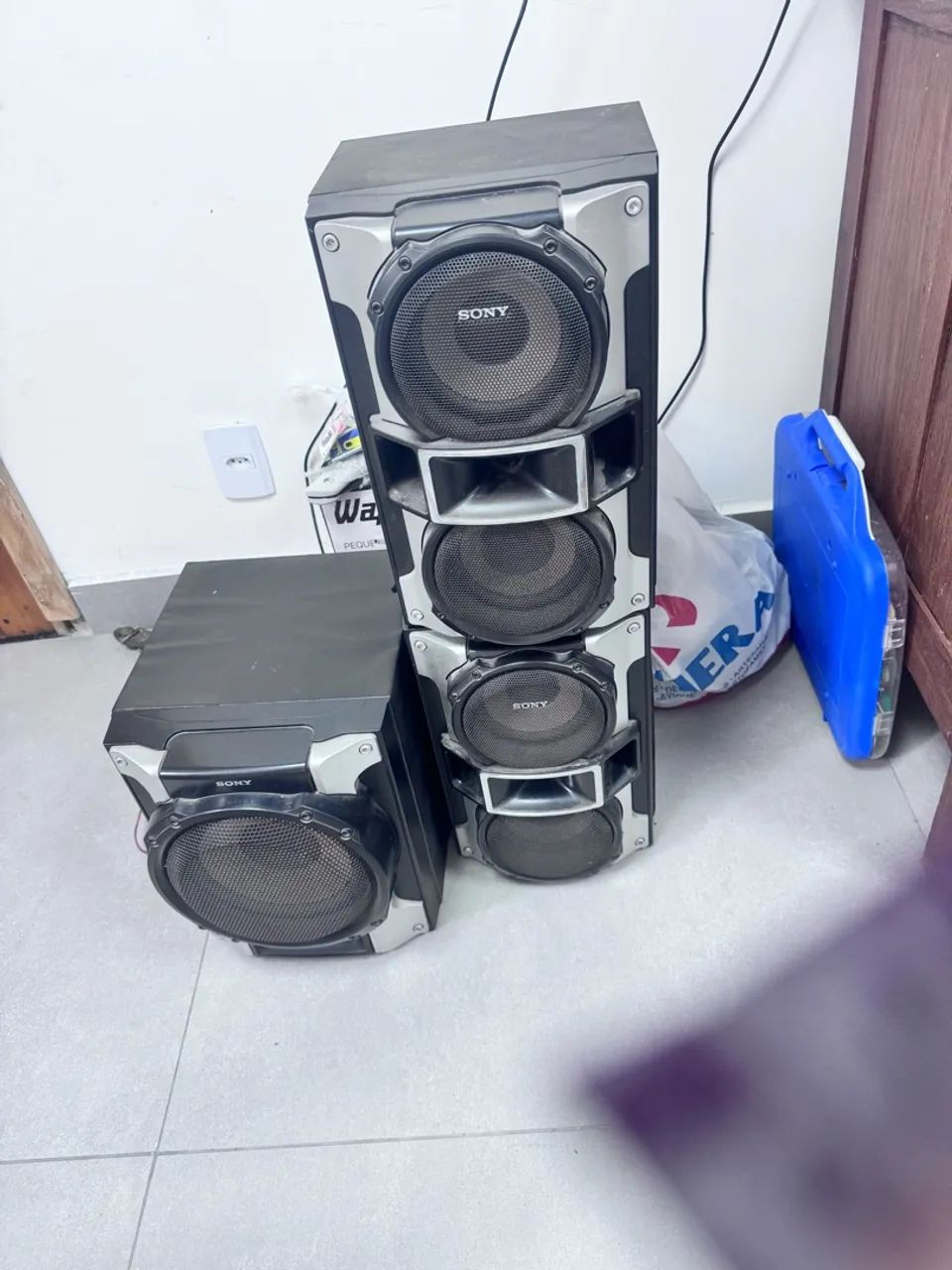 Caixas de som Sony 