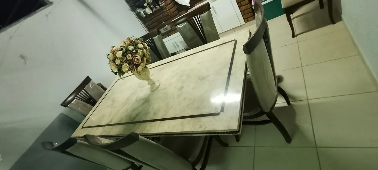 Mesa Mármore travertino - Foto 2