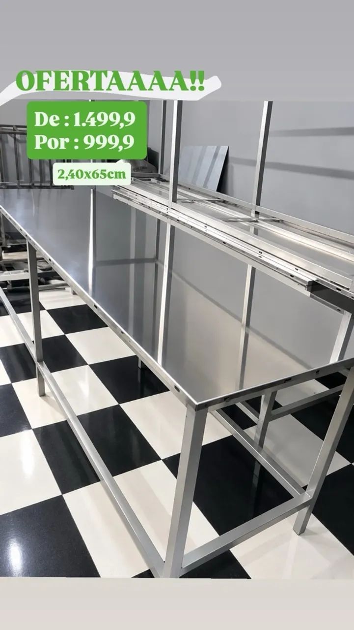 Mesa de inox  - Foto 2