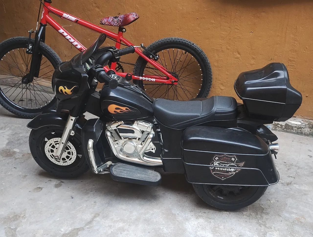 Moto elétrica infantil Harley Davidson  - Foto 5