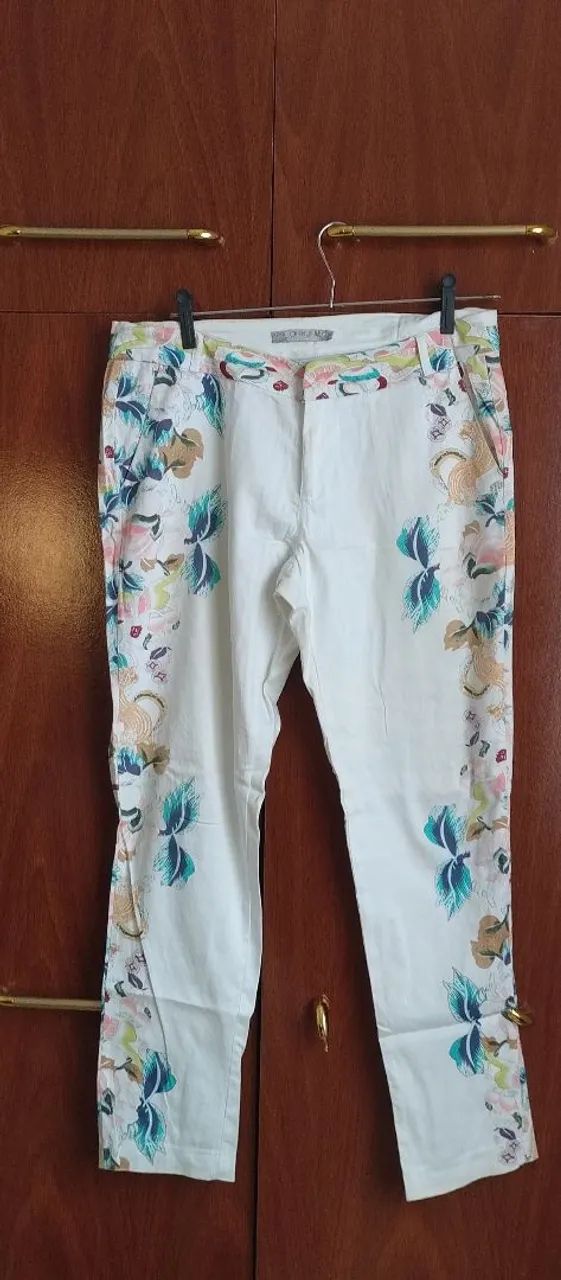 Calça estampada . - Foto 2