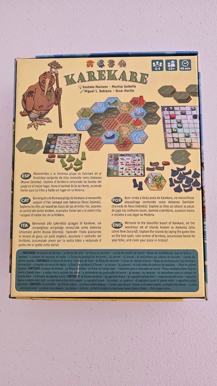 Jogo de Tabuleiro Karekare - Board Game  - Foto 2