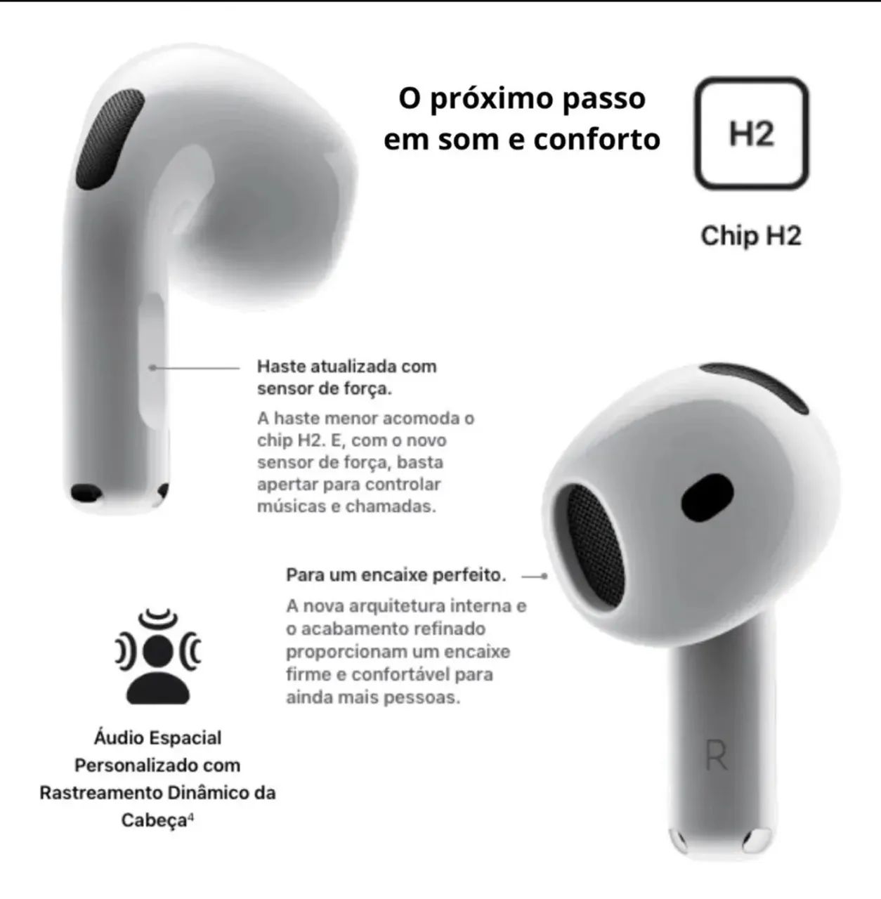 AirPods 4 com cancelamento de ruído - Foto 2