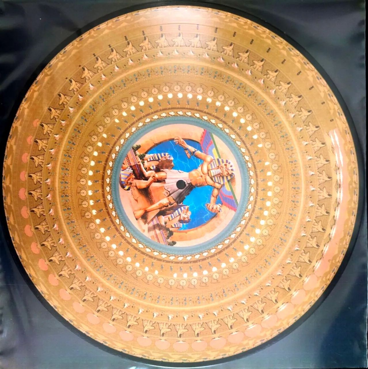 IRON MAIDEN LP Powerslave Zoetrope Edição Limitada 40Th
