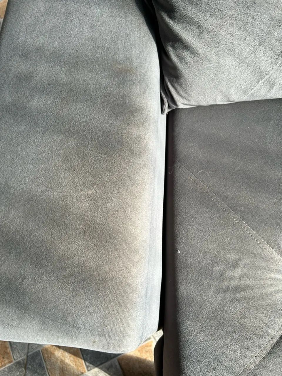 Sofá retrátil e reclinável 2,50m - USADO - Foto 3