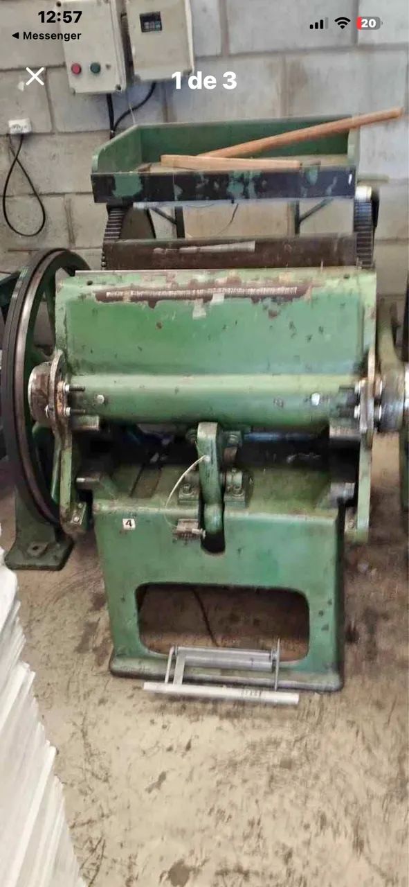 Corte vinco 40 x 60 dupla embreagem 