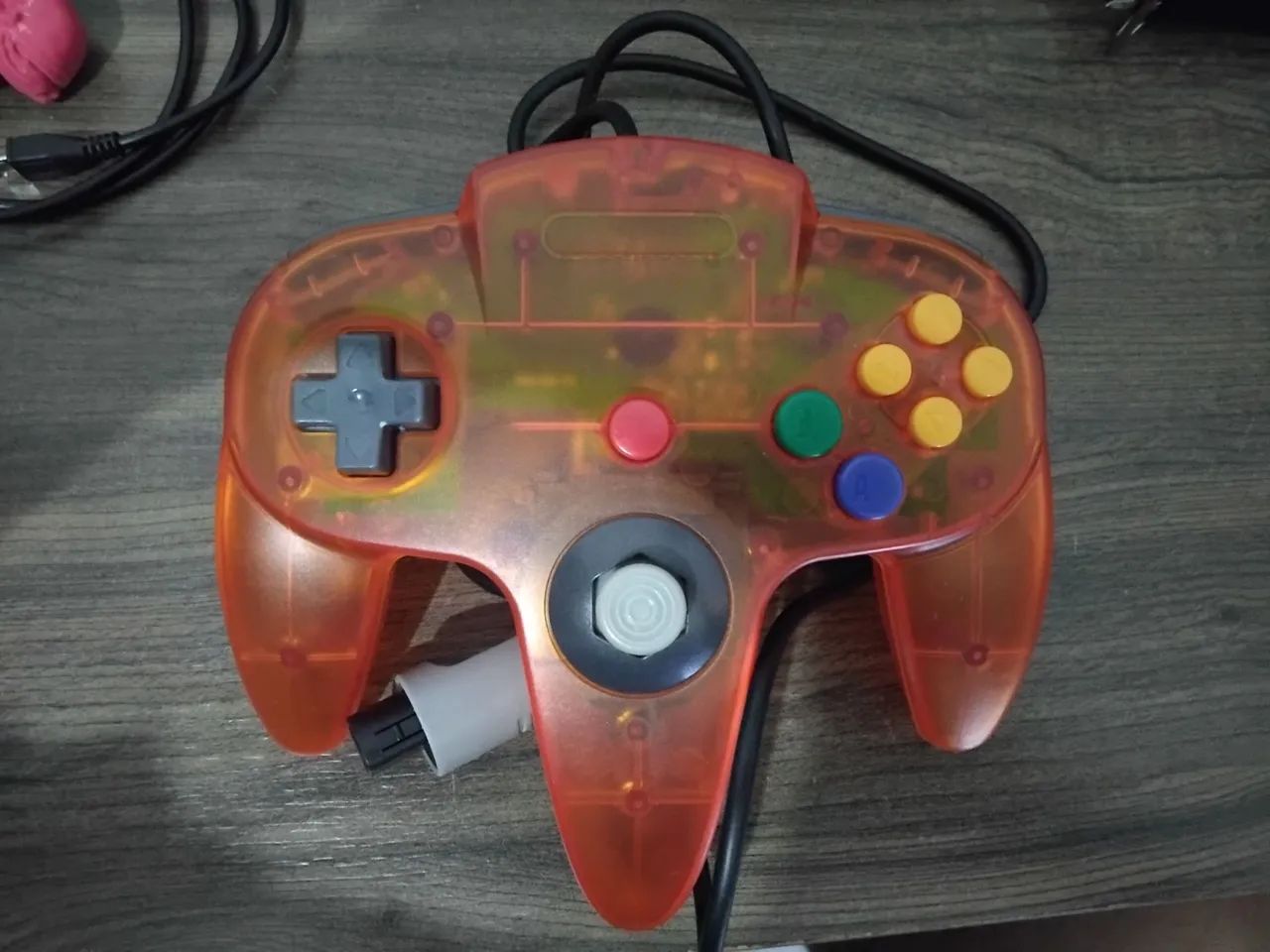 Controle nintendo 64 + Brinde