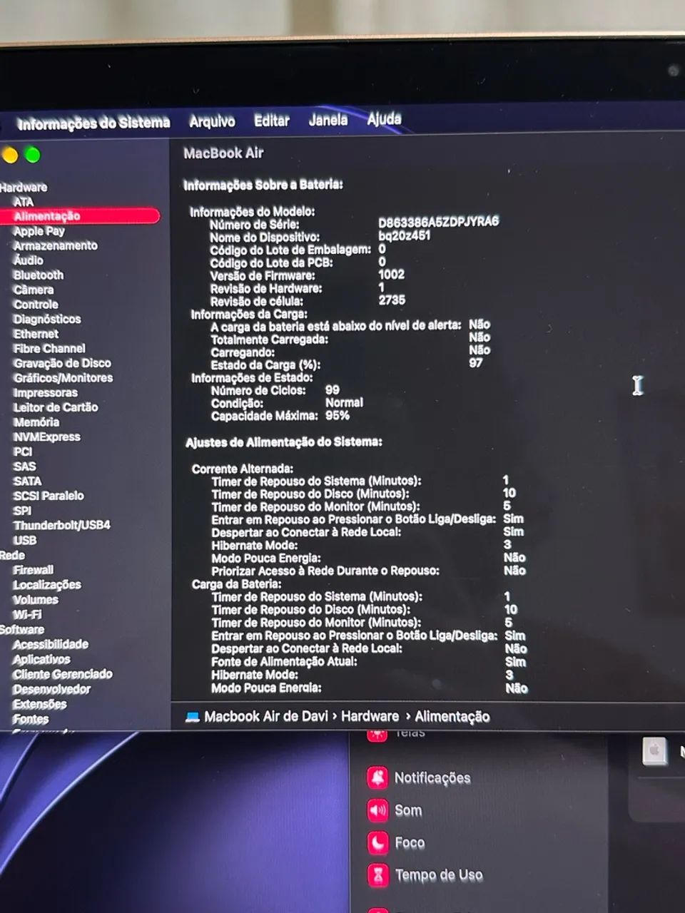 Macbook M1 / 8gb / 256gb  - Foto 4