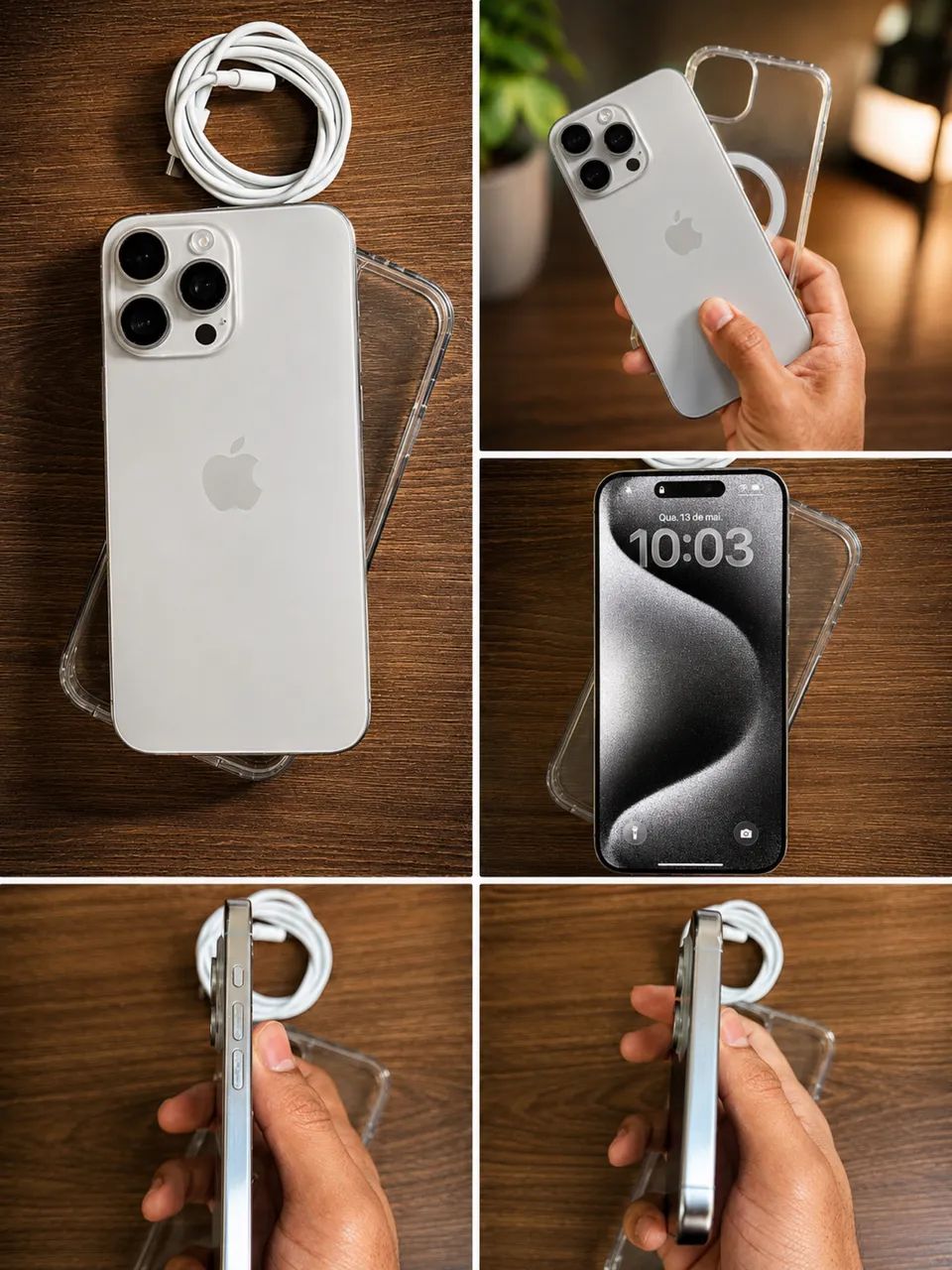 iPhone 15 pro max - 256gb - IMPECÁVEL - Celulares e Smartphones