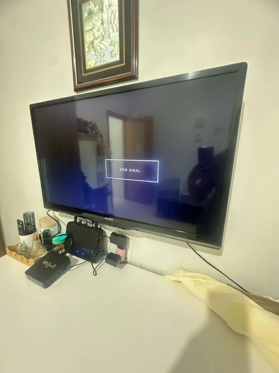 Tv 32 polegadas não é smart 