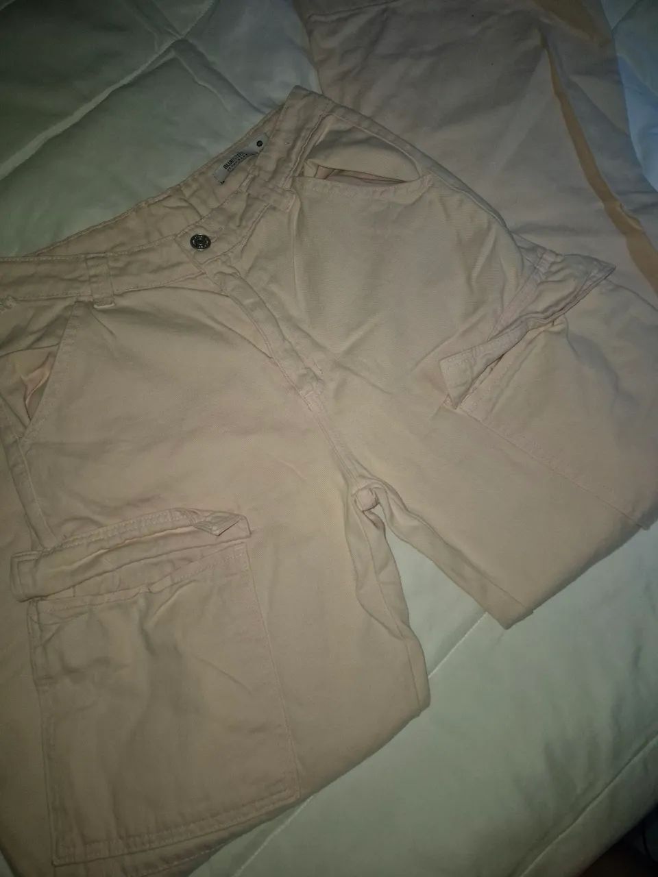 Calça cargo rosa claro renner tamanho 40 - Foto 5
