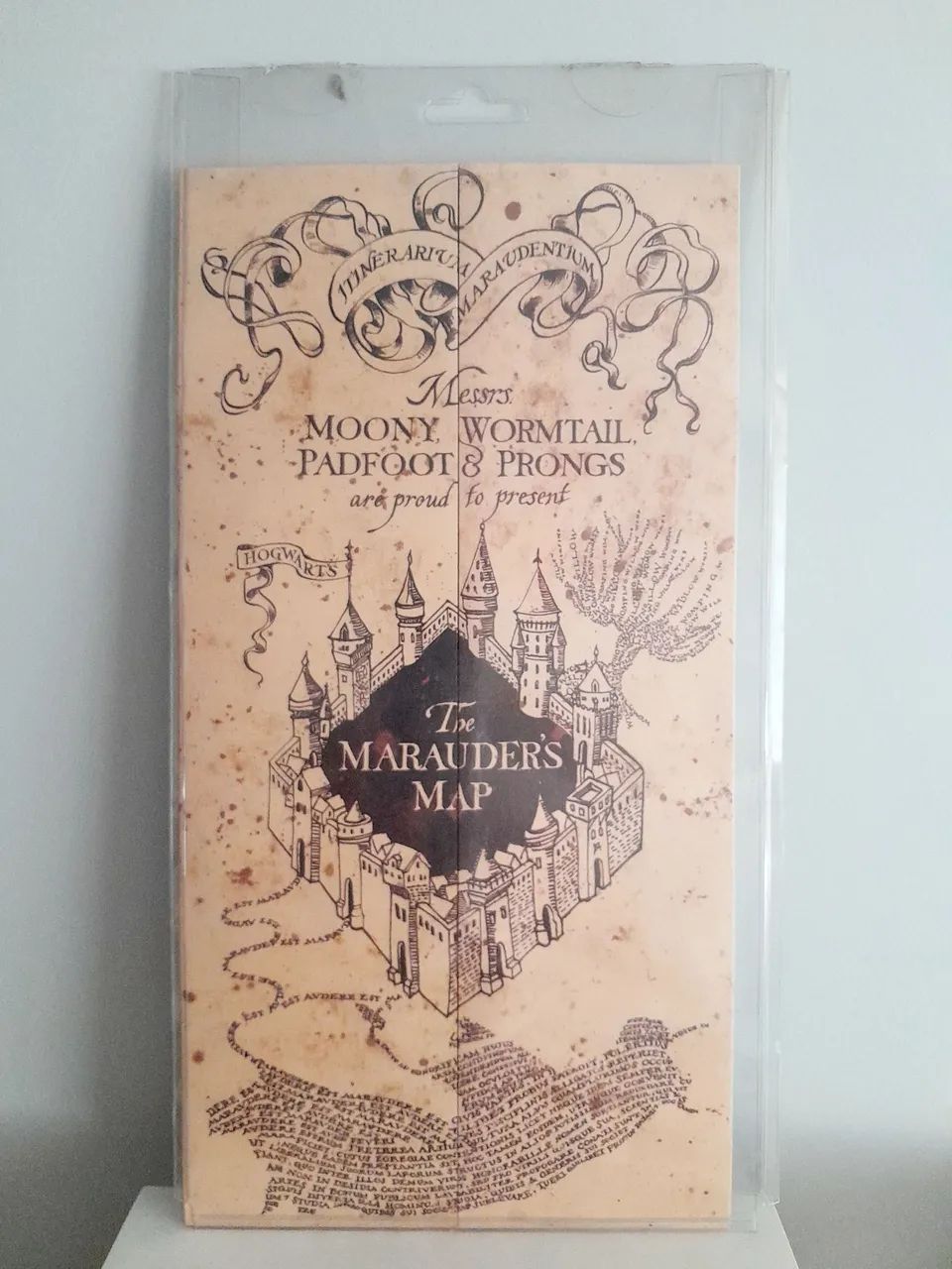 Mapa do maroto Harry potter