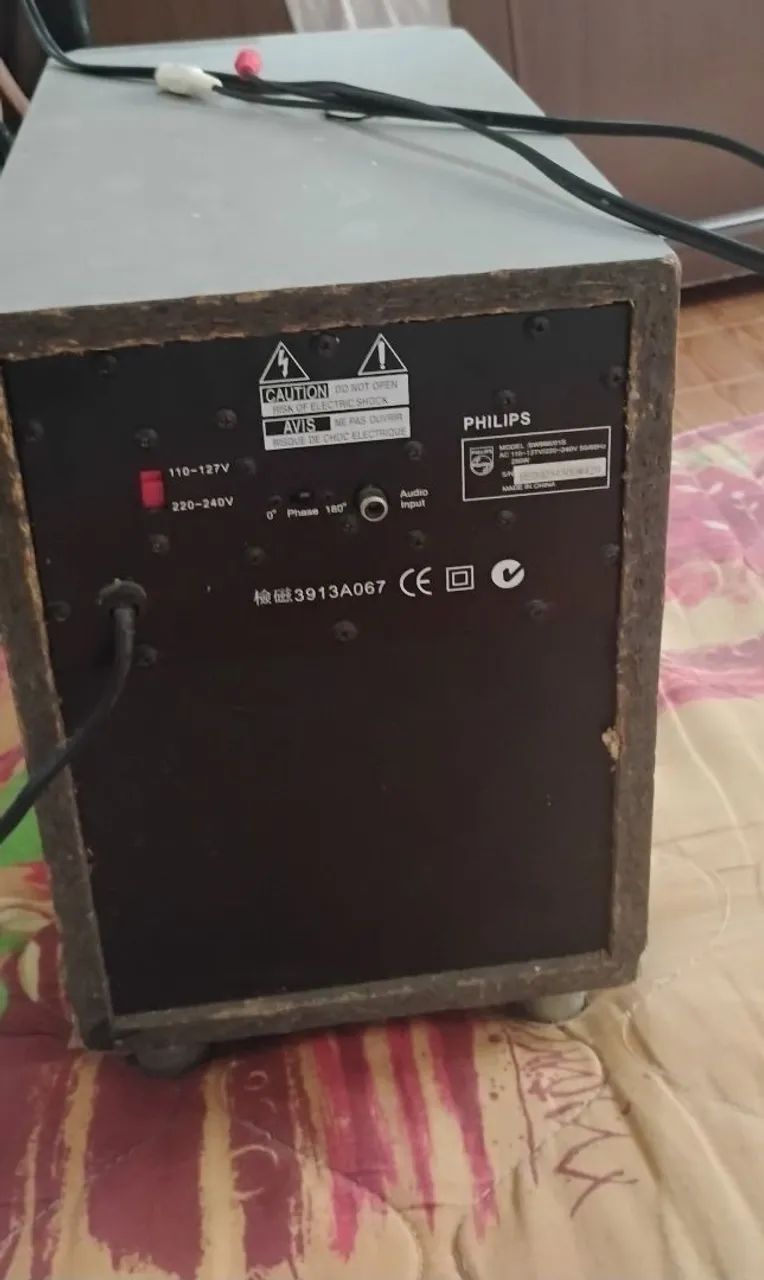 Caixa de Som Subwoofer Philips SW 986 Original - Foto 2