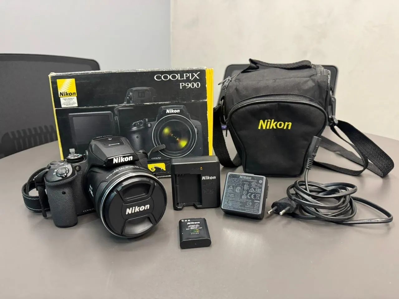 Câmera Nikon Coolpix P900 - Câmeras e Filmadoras - Nogueira